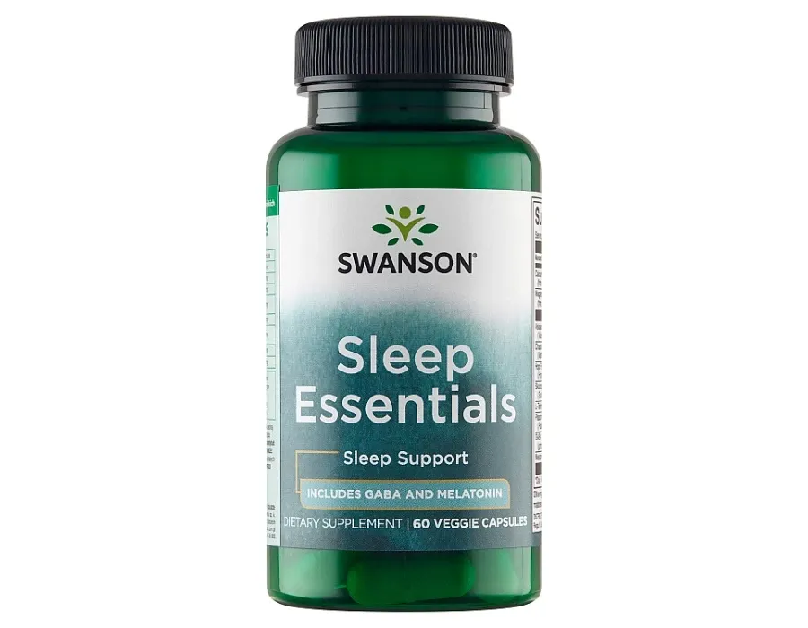 obrazek 1 Swanson Sleep Essentials Preparat poprawiający jakość snu Kapsułki