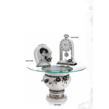 Zdjęcie Elegancki zegar z włoskiej ceramiki Ceramiche Stella