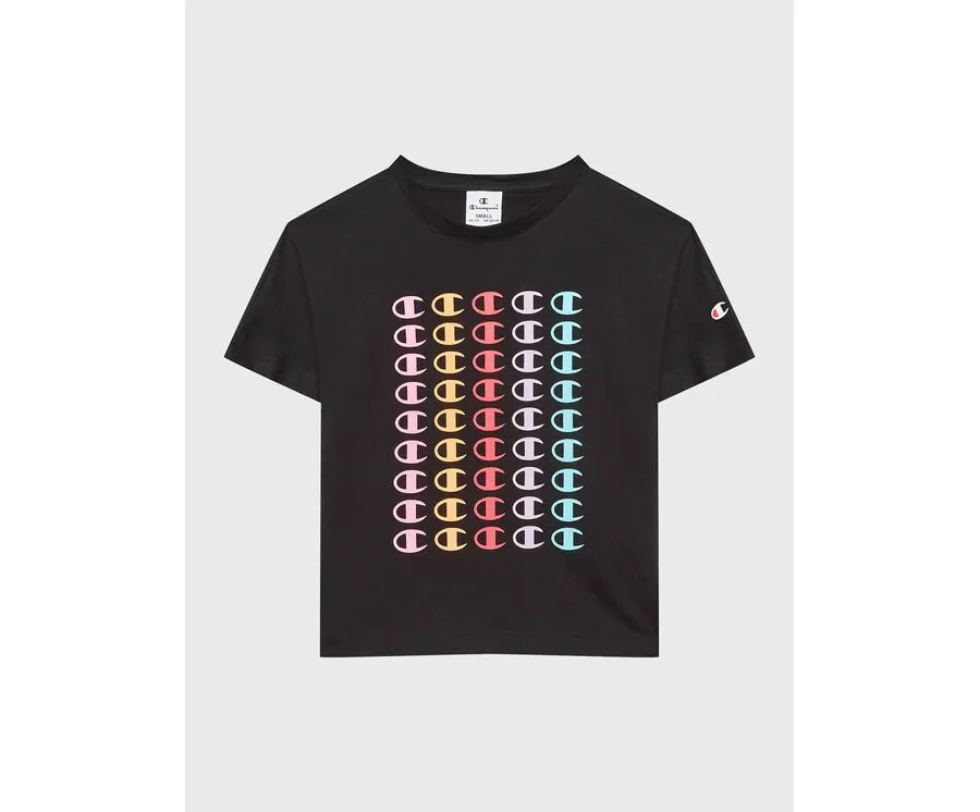 obrazek 1 Champion T-Shirt 404618 Czarny Regular Fit