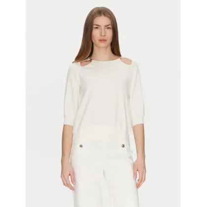 Zdjęcie TWINSET Sweter 251TP3490 Écru Loose Fit