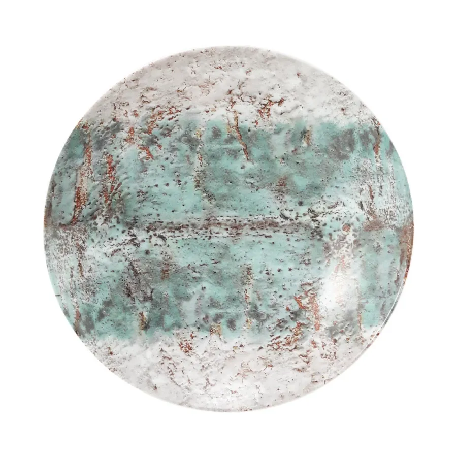 obrazek 2 Stylowy porcelanowy talerz na makaron lub sałatkę 26 cm o pięknym zdobieniu - Seltmann Weiden