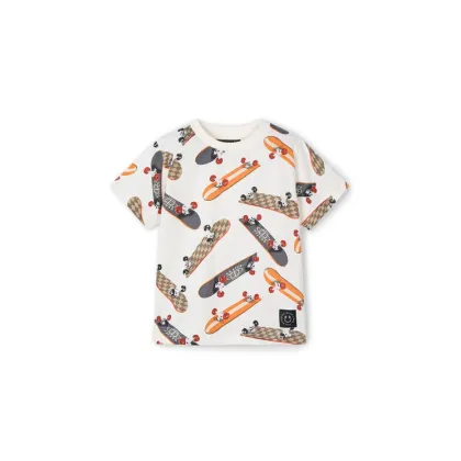 Zdjęcie Mayoral T-Shirt 3038 Écru Regular Fit