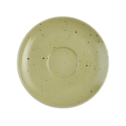 Zdjęcie Spodek z porcelany w kolorze oliwki z Niemiec - Seltmann Weiden