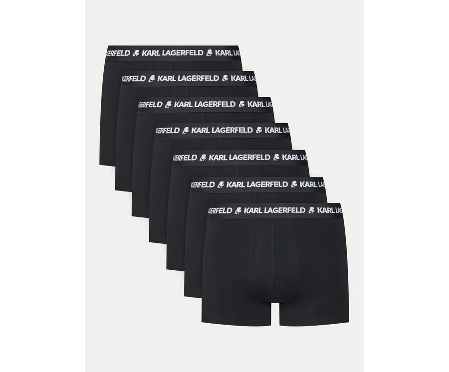 obrazek 1 KARL LAGERFELD Komplet 7 par bokserek A1M47010 Czarny