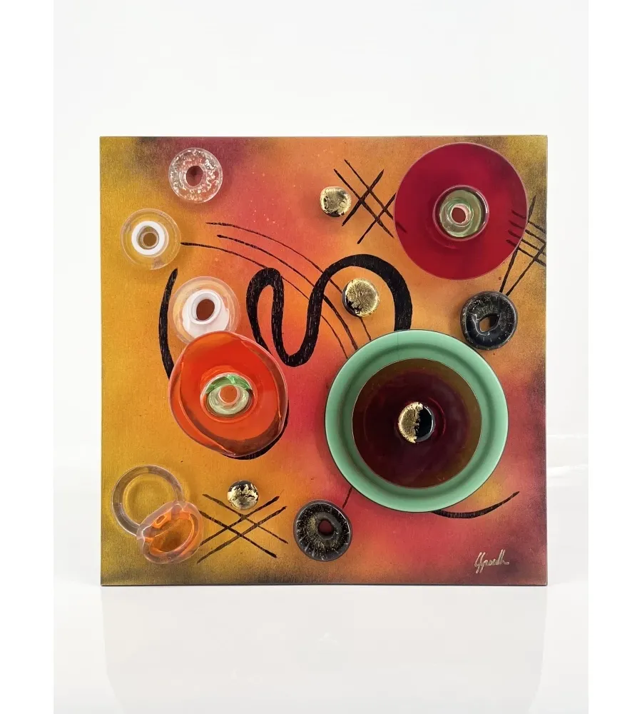 obrazek 1 Wspaniały obraz „Tribute to Kandinsky” w stylu nowoczesnym