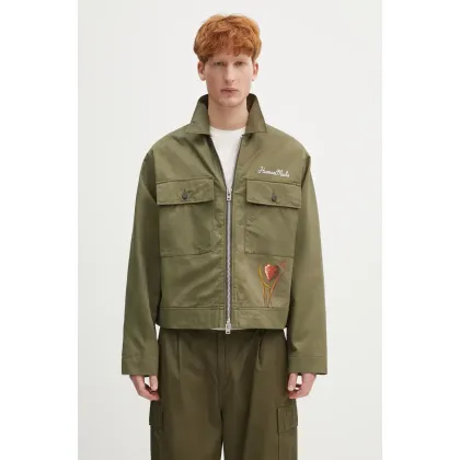Zdjęcie Human Made kurtka bawełniana Military Jacket kolor zielony przejściowa HM29JK016