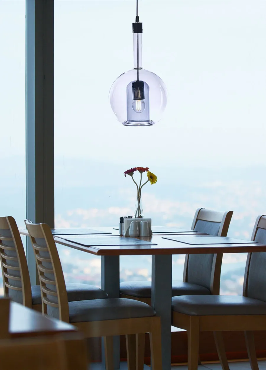 obrazek 1 Mała prestiżowa lampa wisząca ze szkła Murano