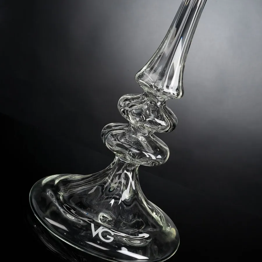 picture 3 Classic glass candlestick with nine arms