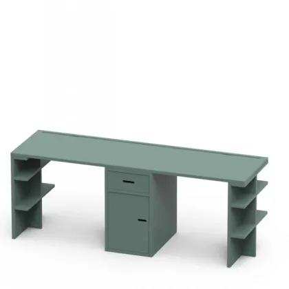 Zdjęcie Indywidualne biurko z prostym blatem do 240 cm MADAKET - Mathy by Bols