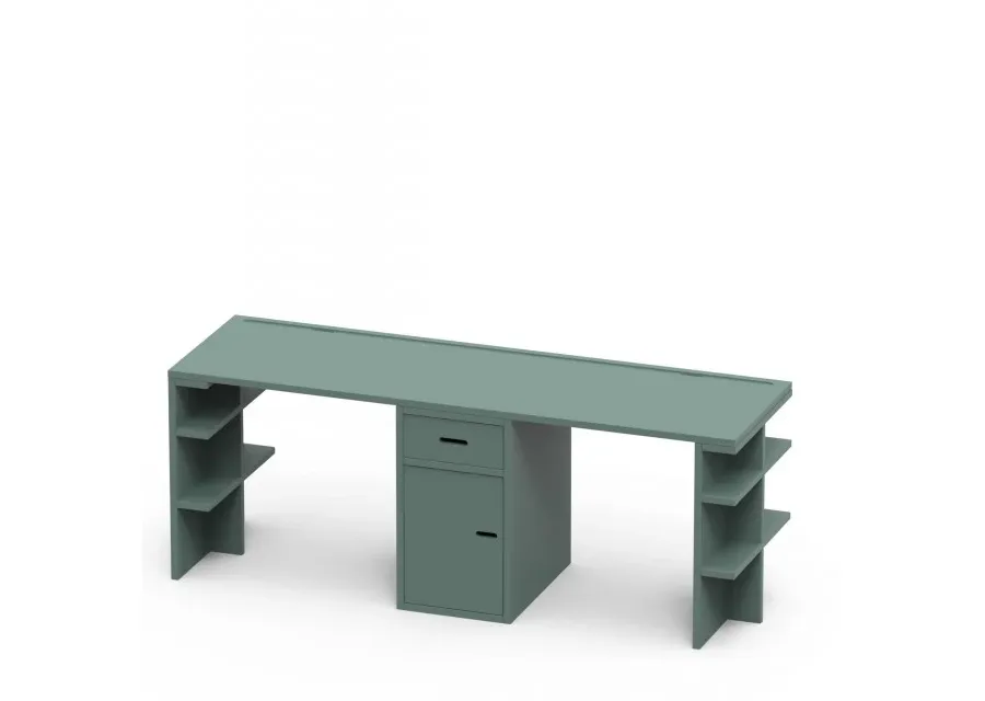 obrazek 1 Indywidualne biurko z prostym blatem do 240 cm MADAKET - Mathy by Bols