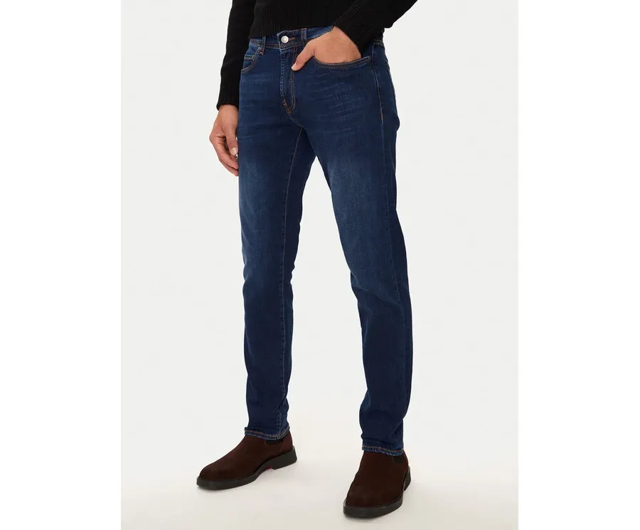 obrazek 1 Liu Jo Jeansy QXX026 D4966 Granatowy Slim Fit
