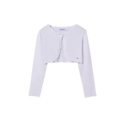 Zdjęcie Mayoral Bolerko 332 Biały Regular Fit