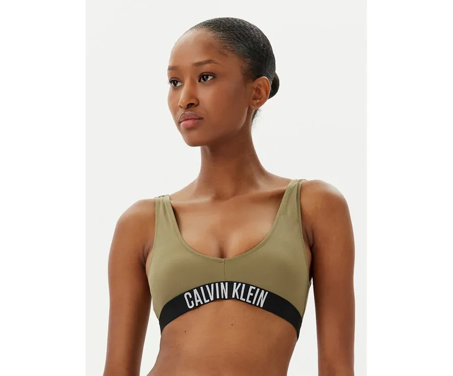 obrazek 1 Calvin Klein Swimwear Góra od bikini KW0KW02745 Zielony