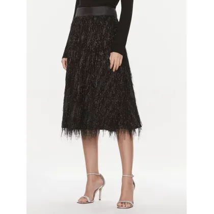 Zdjęcie Custommade Spódnica midi Roksana 999795901 Czarny Relaxed Fit