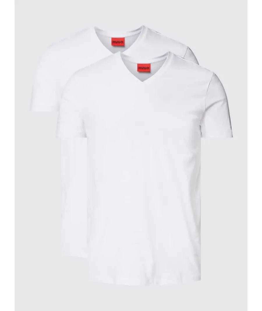 obrazek 1 Hugo Komplet 2 t-shirtów V 50325417 Biały Slim Fit HUGO