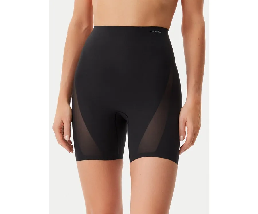obrazek 1 Calvin Klein Underwear Bielizna modelująca dolna Stay Put Mesh LV00QF8168 Czarny