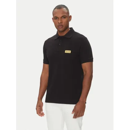 Zdjęcie Versace Jeans Couture Polo 78GAGT08 Czarny Regular Fit