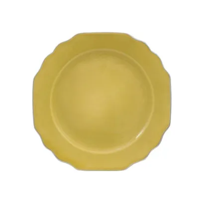 Zdjęcie Ładny talerz porcelanowy Viena Leaf do jadalni