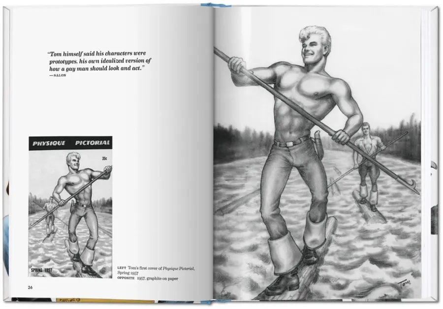 obrazek 8 Książka The Little Book of Tom: Blue Collar - Taschen