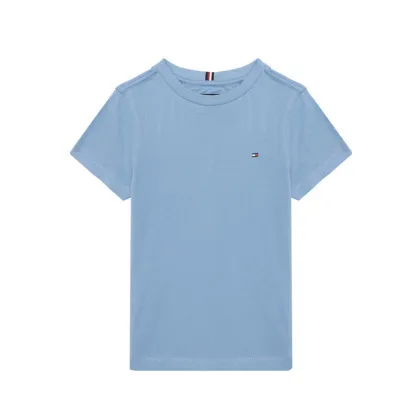 Zdjęcie Tommy Hilfiger T-Shirt Essential KB0KB06879 S Błękitny Regular Fit