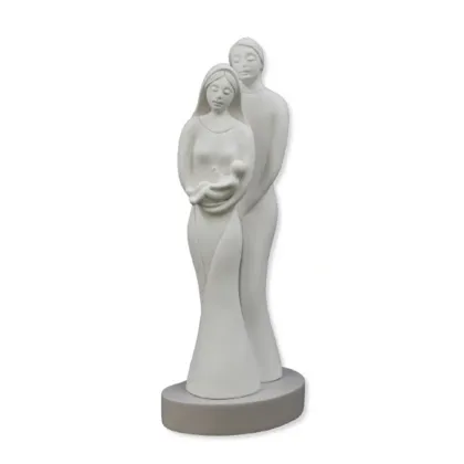 Picture Beautiful stylish sculpture depicting a family