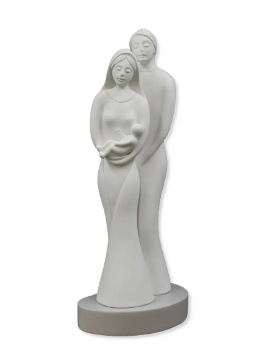 obrazek 1 Piękna stylowa rzeźba z przedstawieniem rodziny