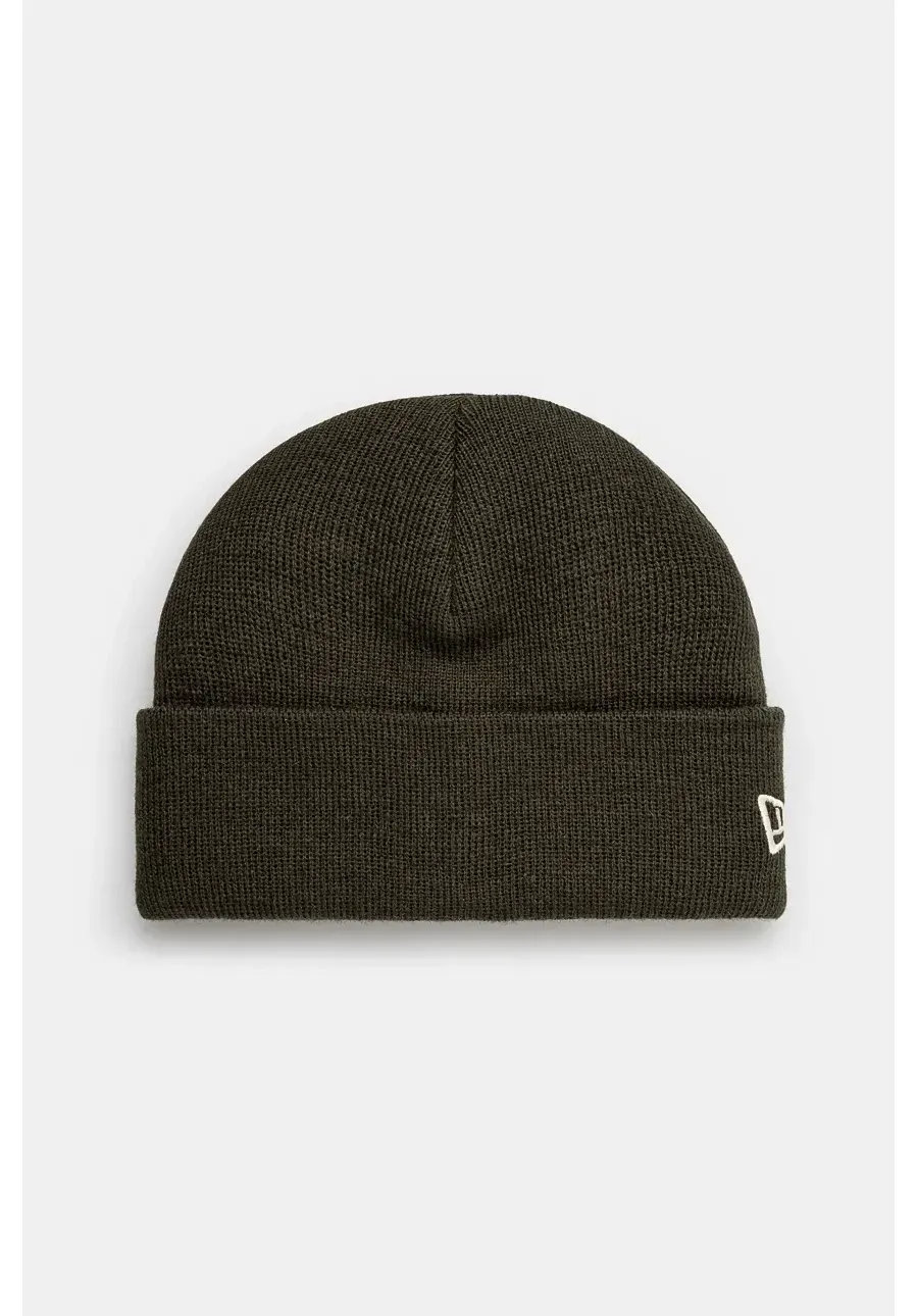 obrazek 1 New Era czapka z domieszką wełny SHORT CUFF KNIT kolor zielony  60565450