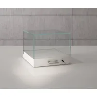Picture Beautiful functional counter display case made of tempered glass