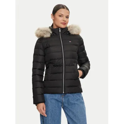 Zdjęcie Tommy Jeans Kurtka puchowa Basic DW0DW18312 Czarny Slim Fit
