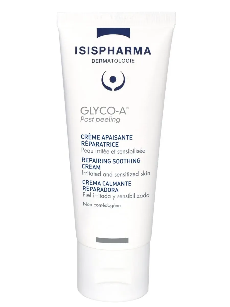 obrazek 1 Isispharma Glyco A - Regenerująco-łagodzący krem po peelingu 40ml 40 ml