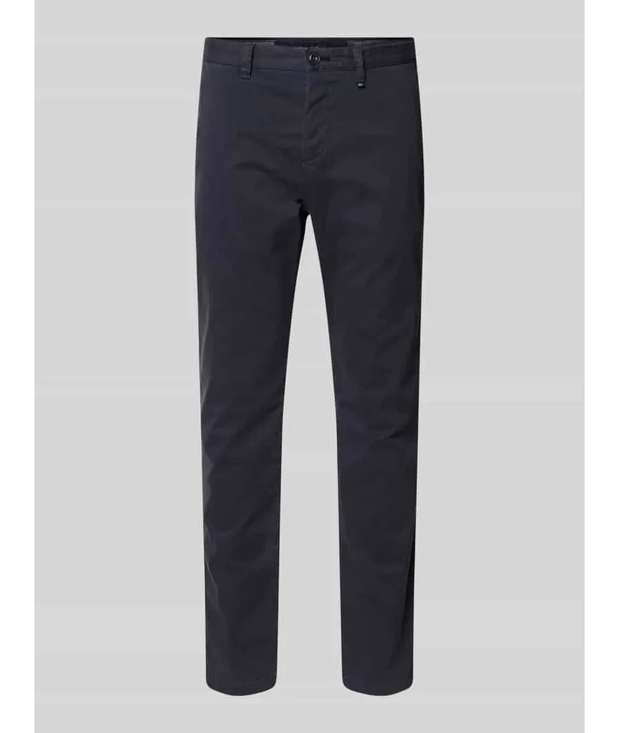 obrazek 1 Chinosy o kroju slim fit z bawełny model ‘MALMÖ’