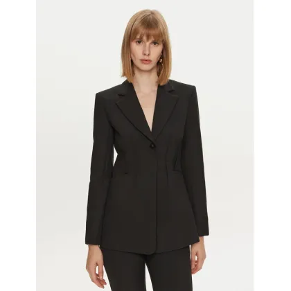 Zdjęcie Simona Corsellini Marynarka A24CPGI017 Czarny Slim Fit