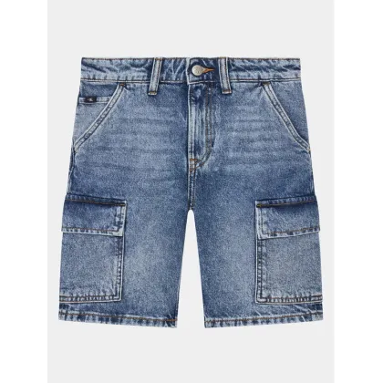 Zdjęcie Calvin Klein Jeans Szorty jeansowe Skater IB0IB02004 Niebieski Regular Fit