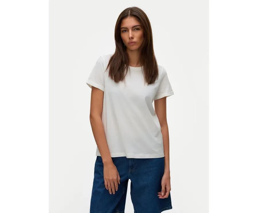 obrazek 1 Vero Moda T-Shirt Blair 10325914 Biały Regular Fit
