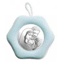 Zdjęcie Elegancki Medalion grający Święta Rodzina 9x8 cm