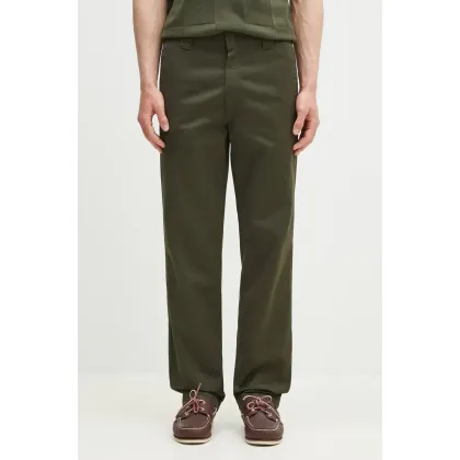 Zdjęcie Carhartt WIP spodnie Master Pant męskie kolor zielony proste I034233.4102