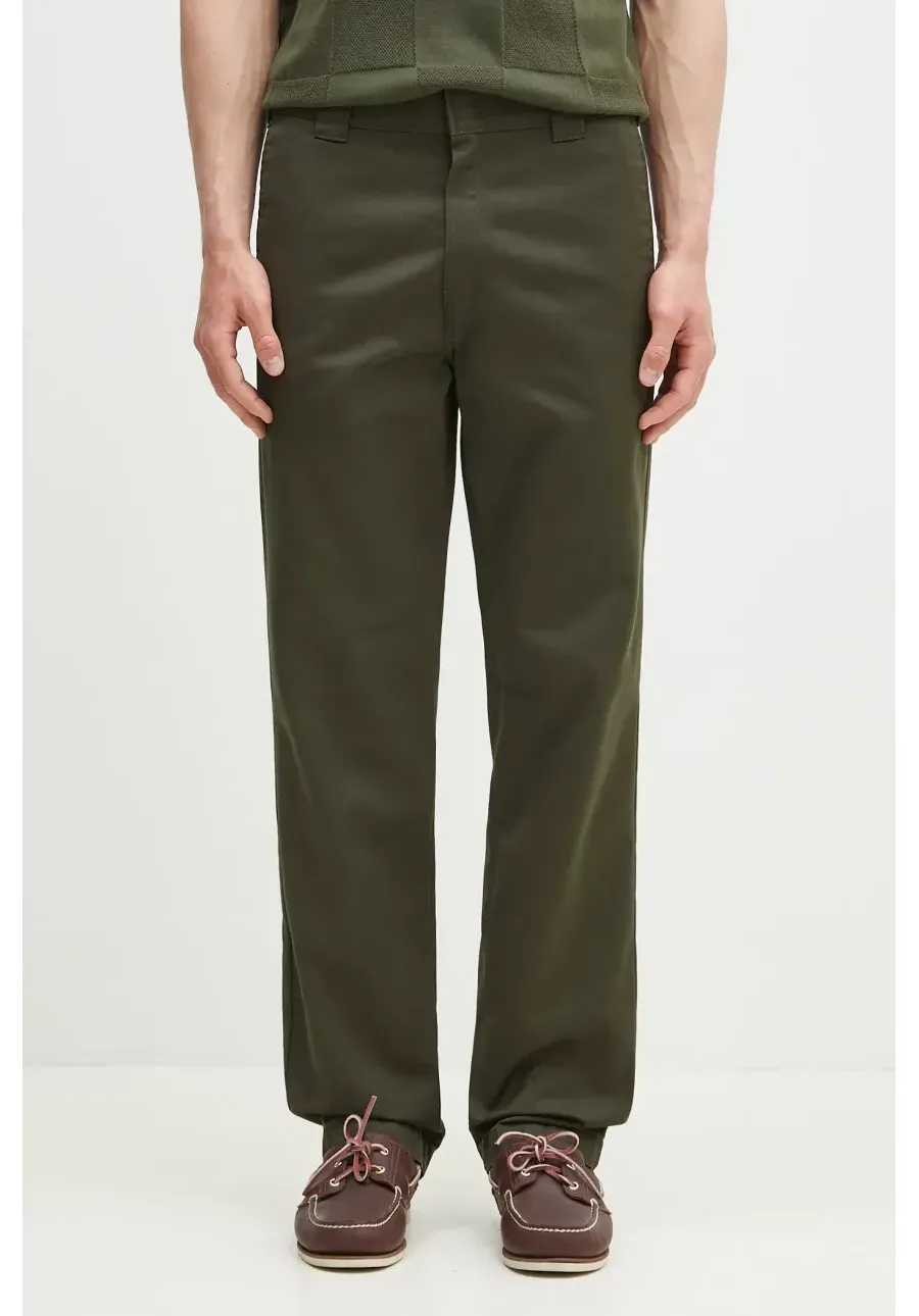 obrazek 1 Carhartt WIP spodnie Master Pant męskie kolor zielony proste I034233.4102