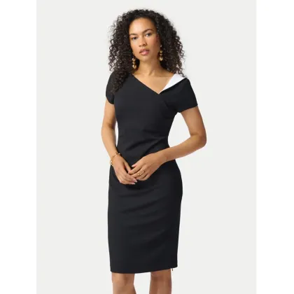 Zdjęcie Joseph Ribkoff Sukienka koktajlowa 241047 Czarny Slim Fit