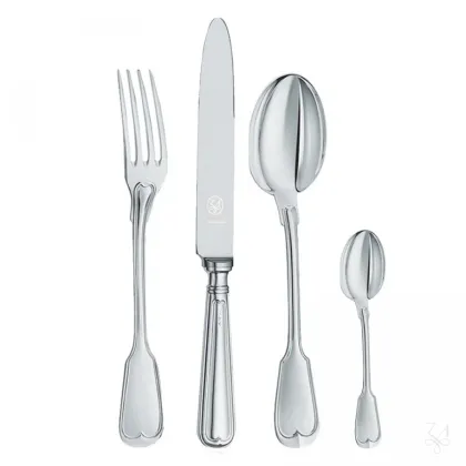 Zdjęcie Ekskluzywny 76-elementowy zestaw sztućców w skrzynce - Zaramella Argenti