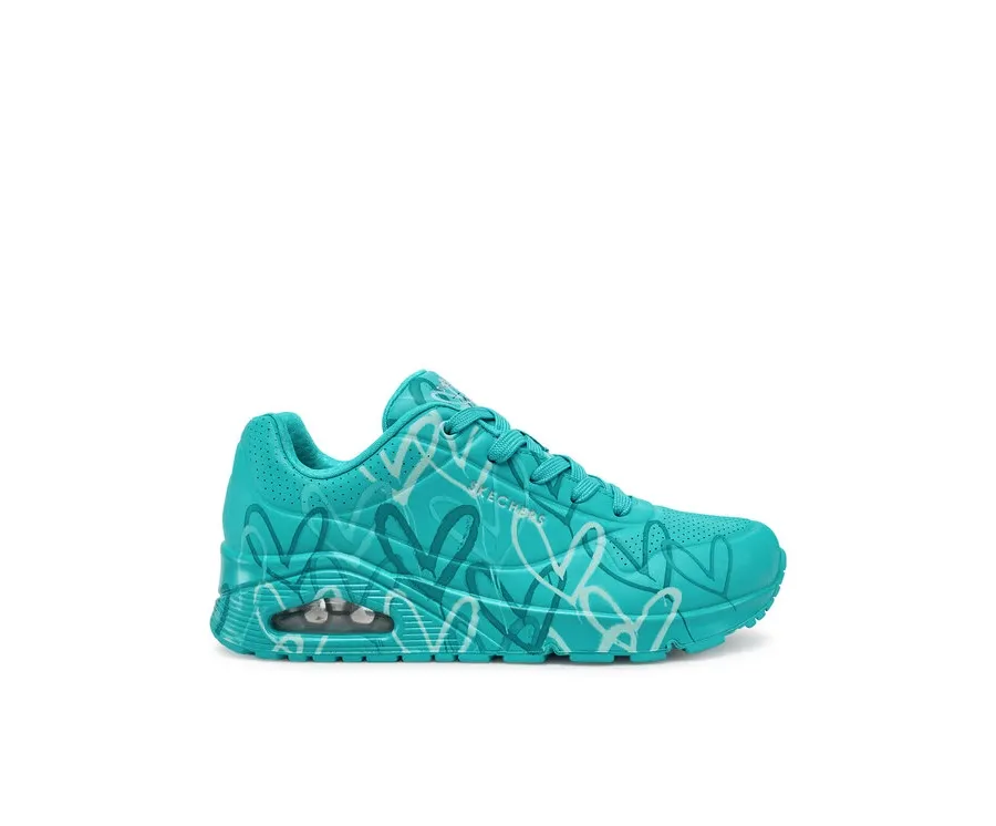 obrazek 1 Skechers Sneakersy 155507/TEAL Zielony
