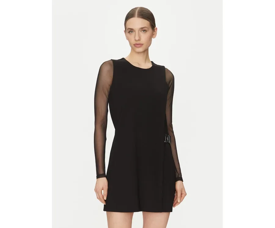 obrazek 1 DKNY Sukienka koktajlowa DD4JBD29 Czarny Regular Fit