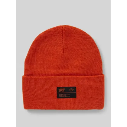 Zdjęcie Czapka beanie z naszywką z logo model ‘WORKWEAR’