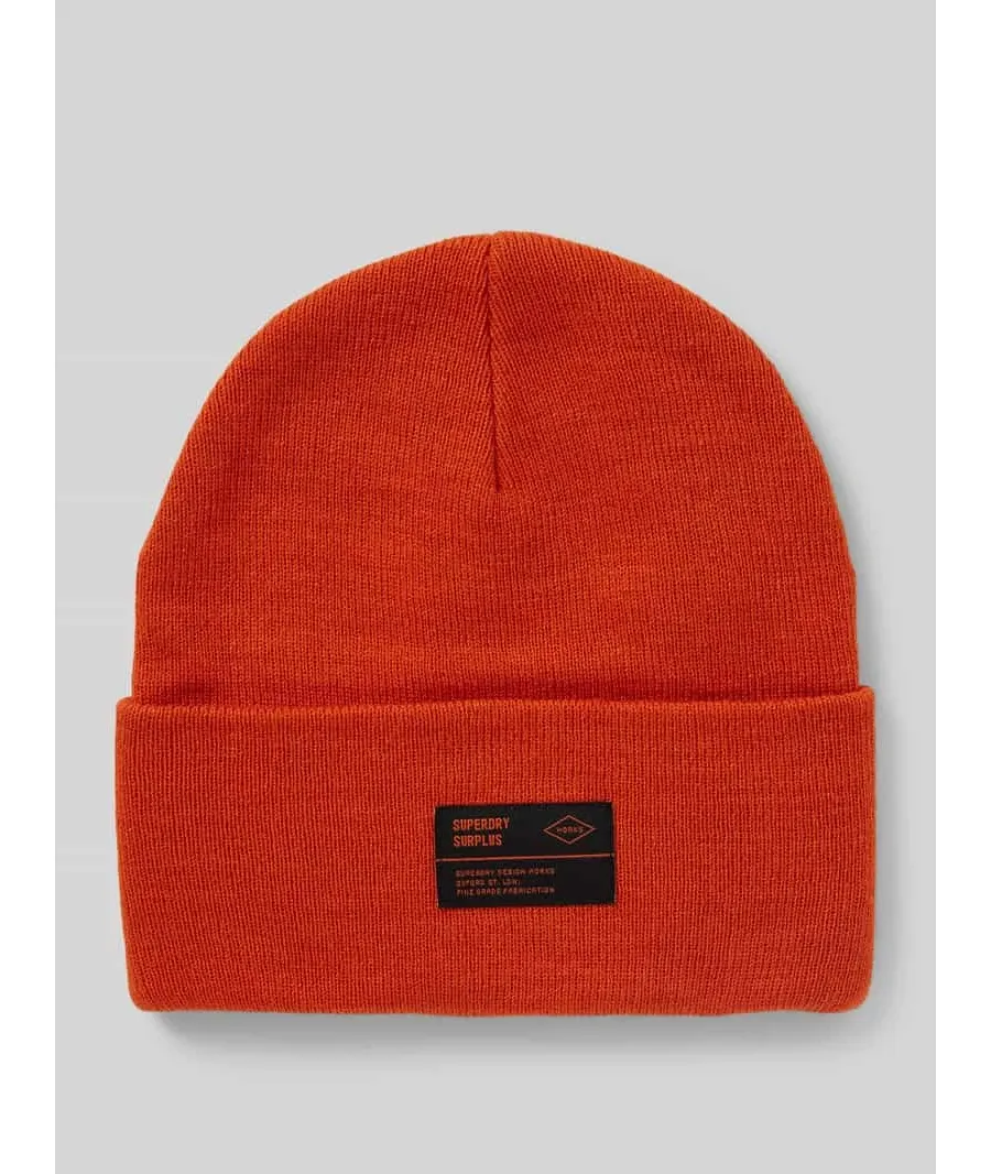 obrazek 1 Czapka beanie z naszywką z logo model ‘WORKWEAR’