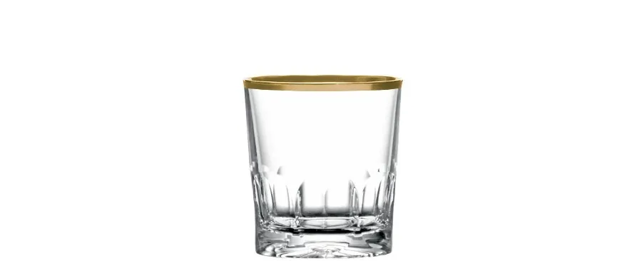 obrazek 1 Piękna kryształowa szklanka do whisky - Arnstadt Kristall