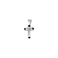 Picture Gold men's cross with Christ 19x12mm