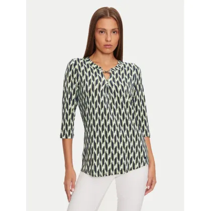 Zdjęcie Olsen Bluzka 11104899 Zielony Regular Fit