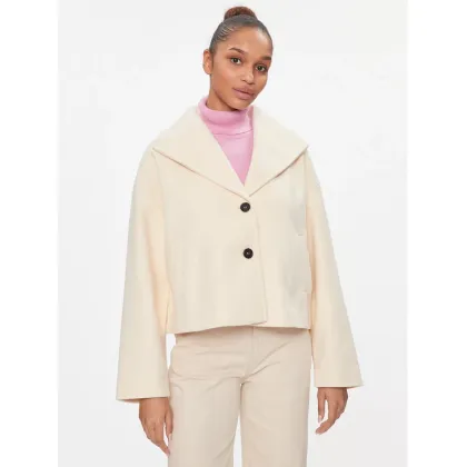 Zdjęcie Noisy May Płaszcz przejściowy Halston 27028853 Beżowy Loose Fit