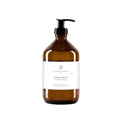 Zdjęcie ESSENTIAL PARFUMS Divine Vanille Hand- und Körperseife Mydło w płynie 500 ml