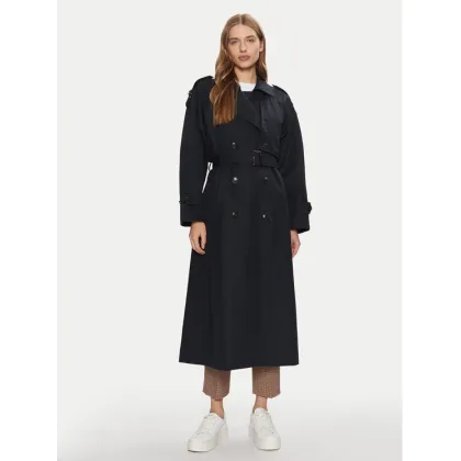 Zdjęcie Tommy Hilfiger Trencz WW0WW45918 Granatowy Oversize