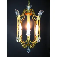 Zdjęcie Vintage latarenka o konstrukcji klatki produkcji Banci Firenze